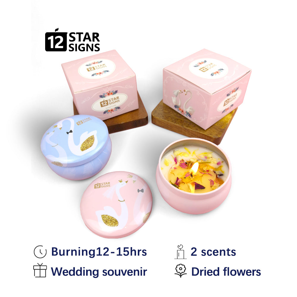 12STARSIGNS 100% SoyWax Scented Candle For Wedding