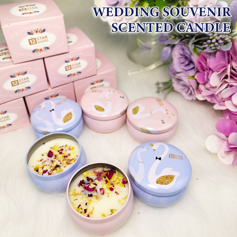 12STARSIGNS 100% SoyWax Scented Candle For Wedding