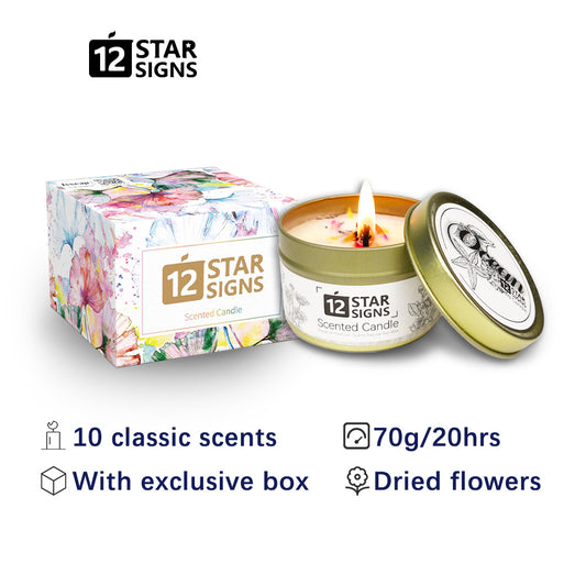 12StarSigns 20hrs Soy Scented Candle