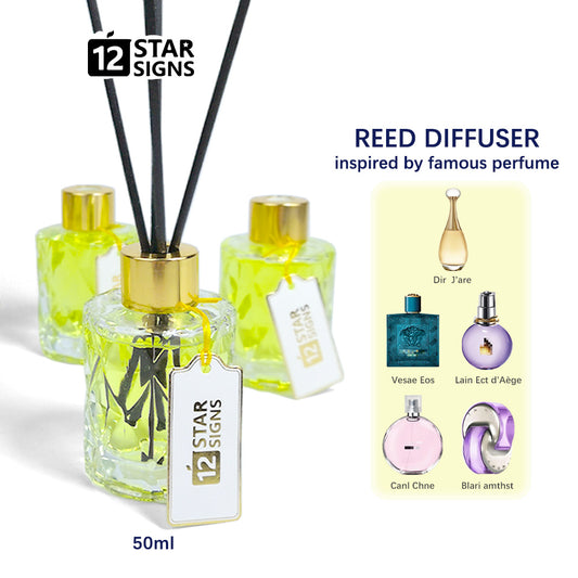 12StarSigns Perfume Scents Reed Diffuser
