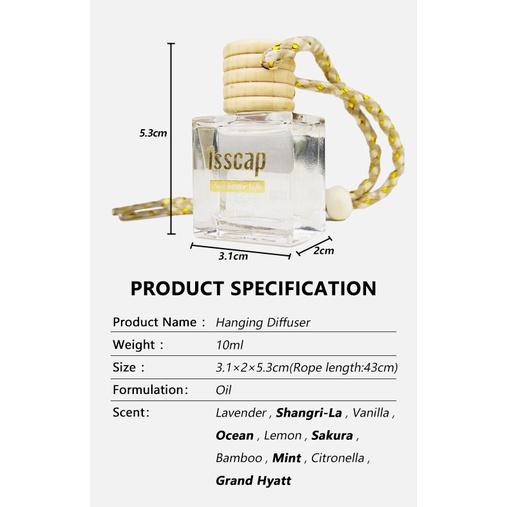 Specification 10ml Hanging Diffuser