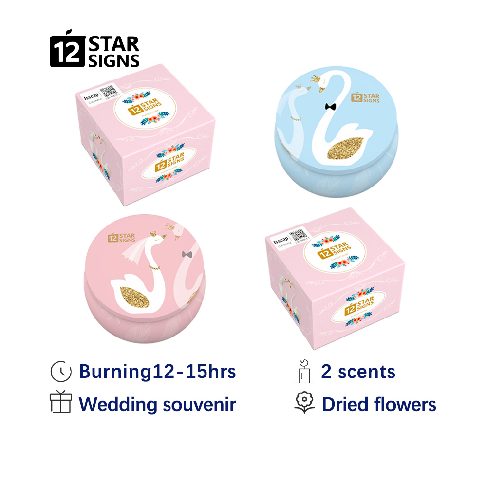 12STARSIGNS 100% SoyWax Scented Candle For Wedding